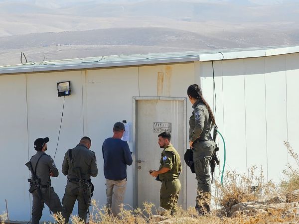 חודש לאחר ההרס: צווי הריסה לעשרה בתים בבנימין