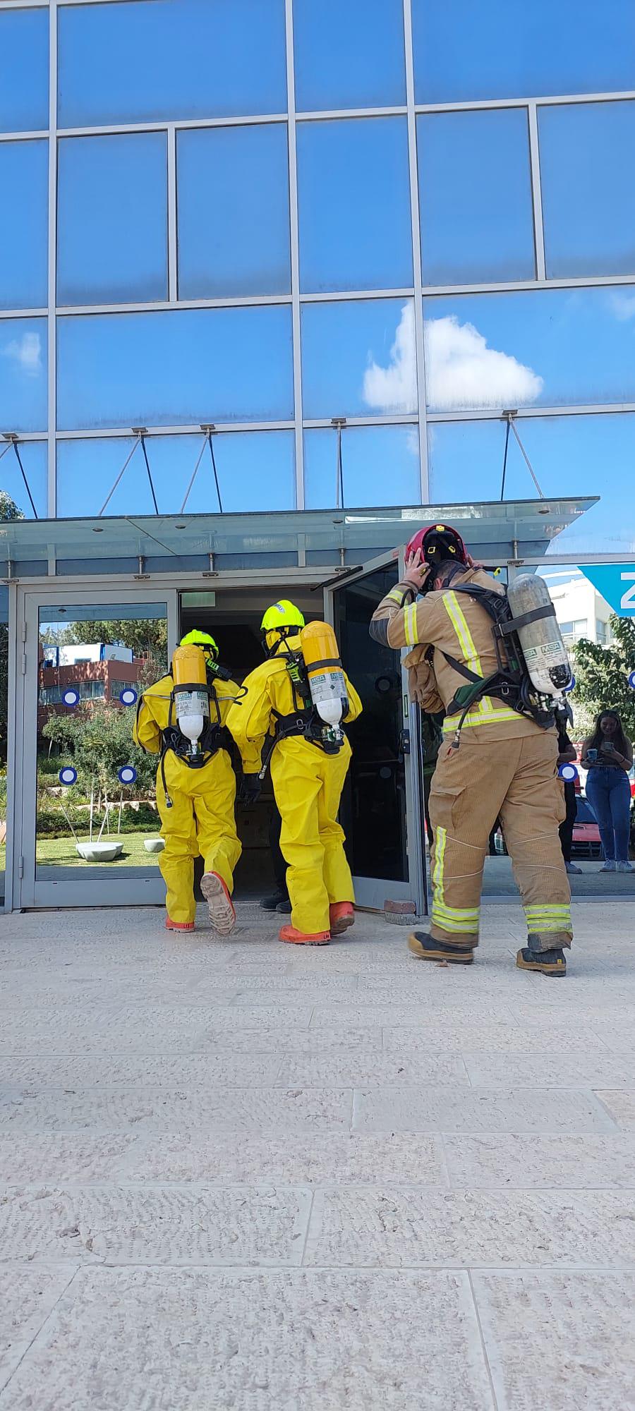 סטודנט נפגע מחומר מסוכן באוניברסיטת אריאל