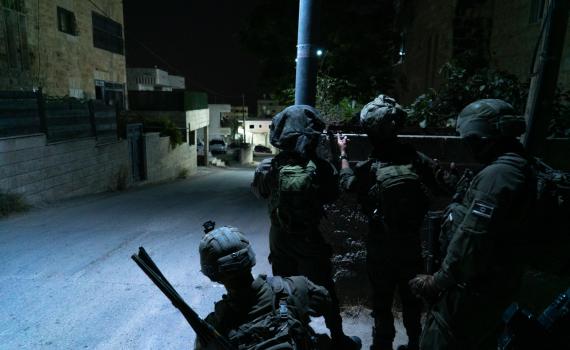 צה"ל השמיד מטעני חבלה במחנה הפליטים. צפו בתיעוד