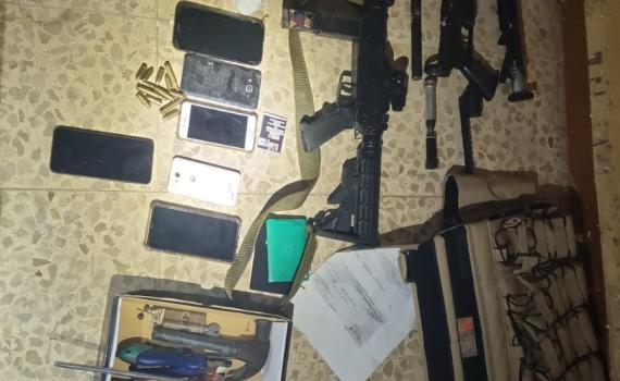 צה"ל עצר שישה מבוקשים באיו"ש, כלי נשק הוחרמו