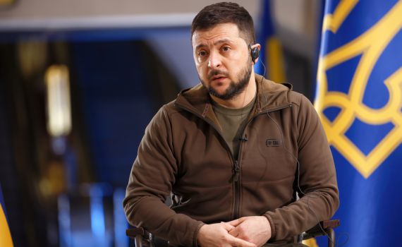 זלנסקי באו"ם: "לרוסיה אין זכות להחזיק נשק גרעיני"