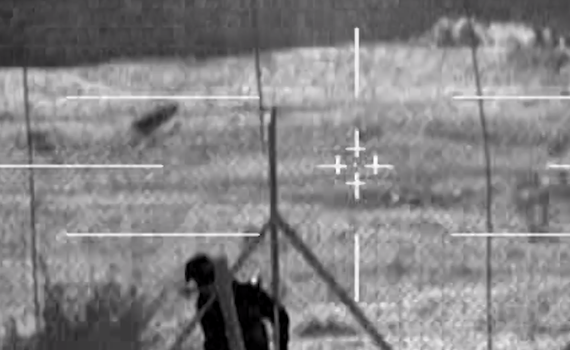 תיעוד: חיסול 7 מחבלים על ידי טנק בבוקר המתקפה