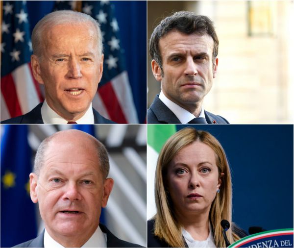 ביידן ומנהיגי אירופה לאיראן: "תבטלו את התקיפה על ישראל"
