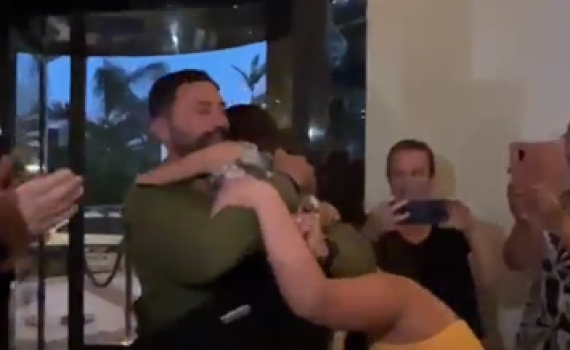 מרגש: תושבי נירים פגשו את חבר הקיבוץ שנלחם