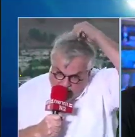 מנחם הורוביץ הסיר את הכיפה בשידור חי. צפו