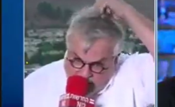 מנחם הורוביץ הסיר את הכיפה בשידור חי. צפו