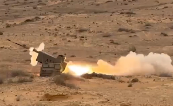 צפו: לראשונה מ-2006; צה"ל תקף במשגר האימתני