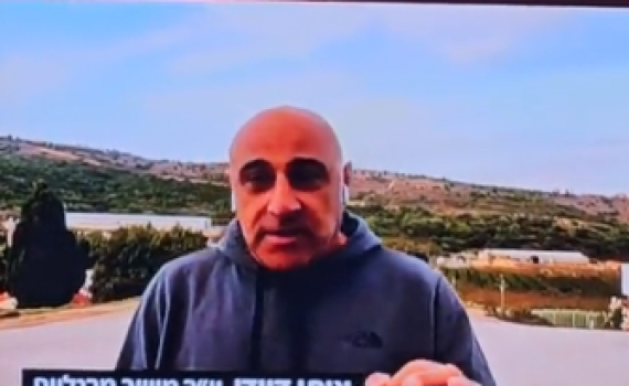 המרואיין נאלץ להימלט באמצע שידור. צפו