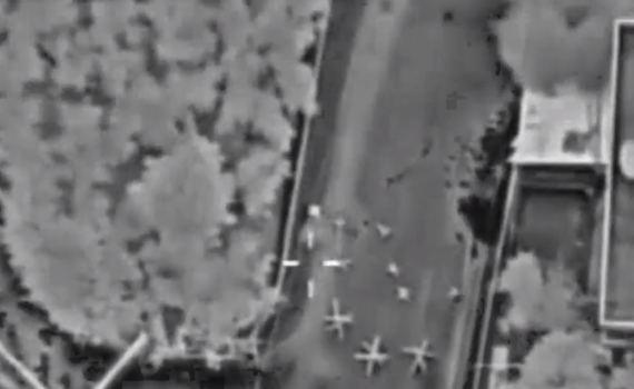 צפו: כך חוסלה מהאוויר חוליית המחבלים בג'נין