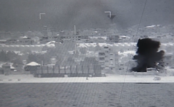 צפו: שייטת 13 פשטו מהים והשמידו תשתיות טרור