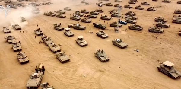 מפקד האוגדה בכניסה לעזה: "עם ישראל עומד מאחורינו"