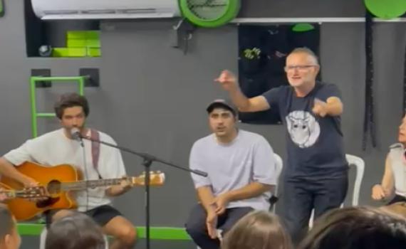 צפו: האמנים שהגיעו לשמח את ילדי הדרום