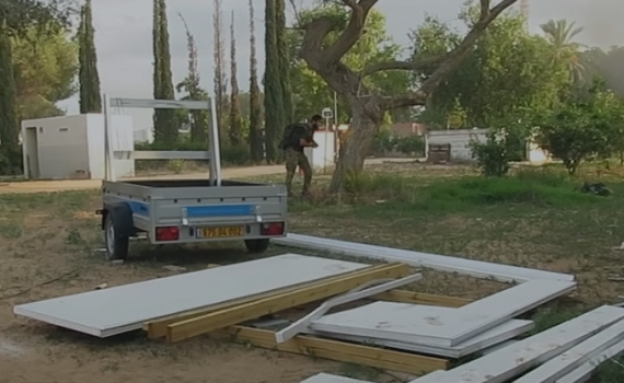 תיעוד: מחבל שחדר לכרם שלום חוסל ע"י כיתת הכוננות