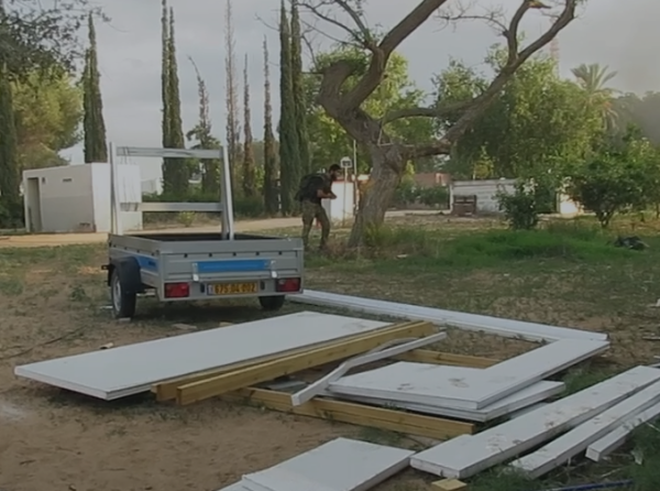 תיעוד: מחבל שחדר לכרם שלום חוסל ע"י כיתת הכוננות