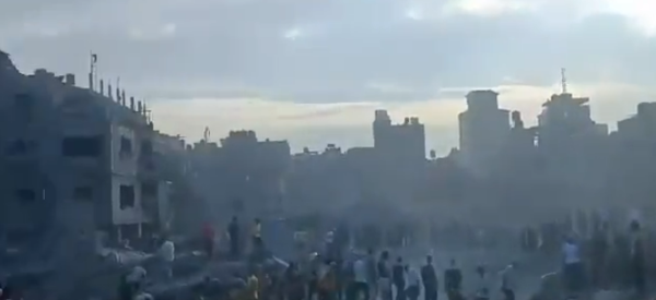 בעזה טוענים: מאות הרוגים בתקיפת צה"ל בג'באליה