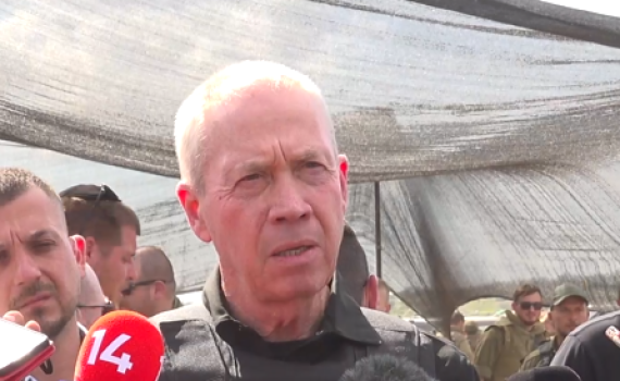 גלנט: אני אחראי על מערכת הביטחון גם באירועים קשים