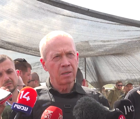 גלנט: אני אחראי על מערכת הביטחון גם באירועים קשים