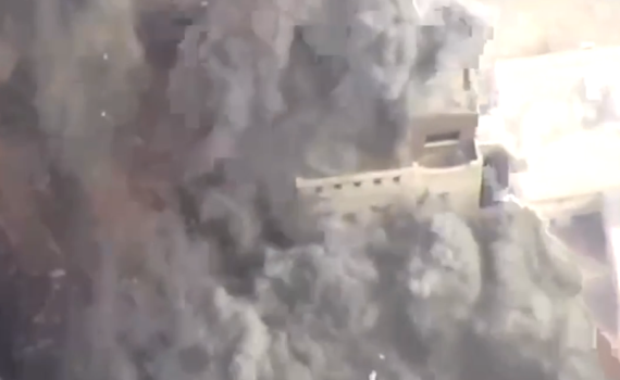 צה"ל תקף את שכונת רימאל בעזה | צפו