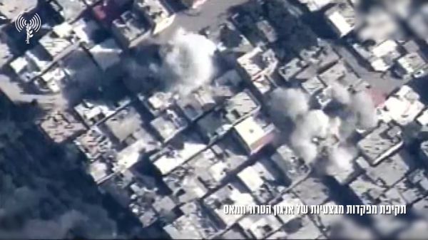 צה"ל תקף ביממה האחרונה 250 מטרות טרור בעזה|צפו