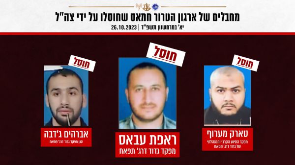 צה"ל חיסל את צמרת הפיקוד של גדוד חמאס