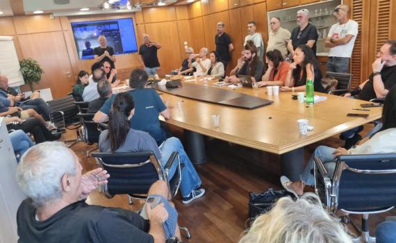 להעלאת המורל: הוקם חמ"ל מאוחד של אמני ישראל