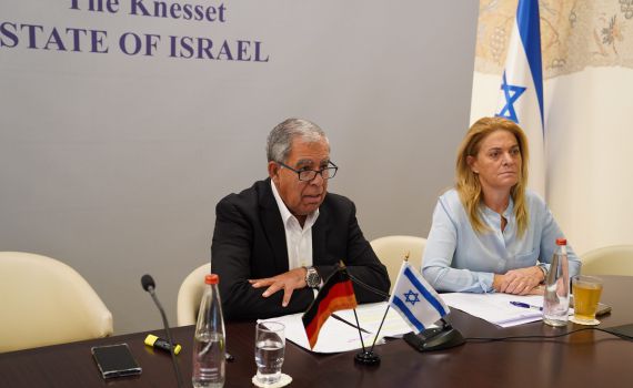 ח"כ לוי לחברי הבונדסטאג: נמחה את חמאס מהאדמה