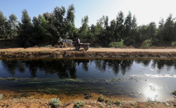 ישראל חידשה את אספקת המים לדרום רצועת עזה