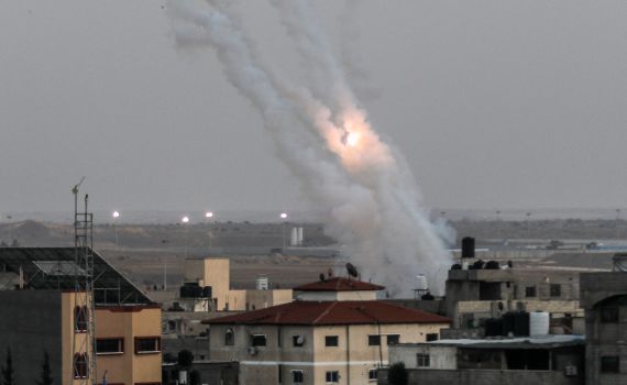 תוך שעה: ארבעה מטחי רקטות לעבר גוש דן