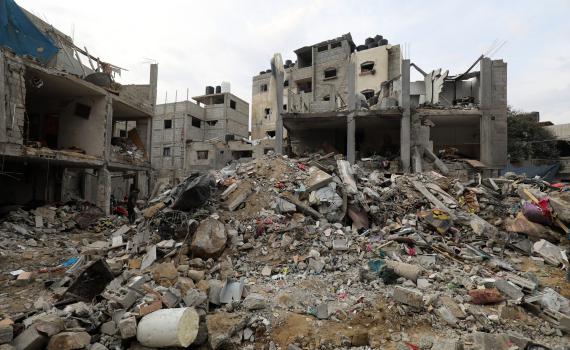 המתקפה נמשכת: צה"ל מפציץ בשכונת אל פורקן