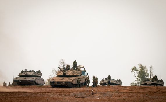 צה"ל ביצע פשיטה קרקעית במרכז רצועת עזה