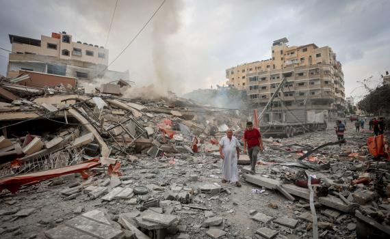 צה"ל תוקף ברצועה, שני בכירי חמאס חוסלו