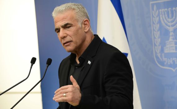 יאיר לפיד: כך מדינת ישראל תיראה עוד שנה מהיום