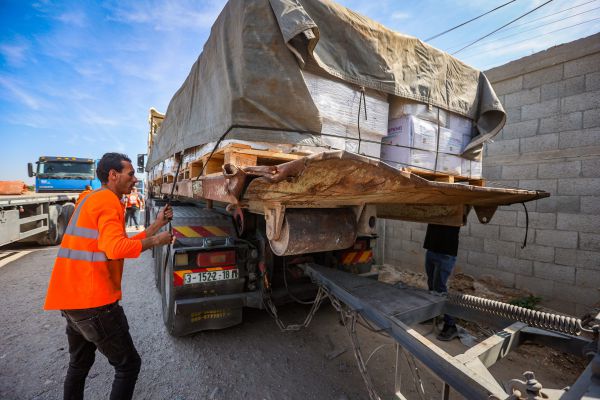 דיווח אמריקאי: המשאיות שנכנסו לעזה לא נבדקו