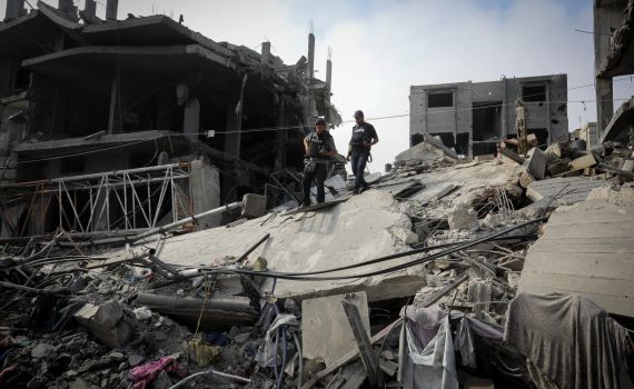 בעזה טוענים: מספר ההרוגים עלה ל- 8,005