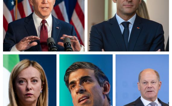 מנהיגי העולם בהצהרת תמיכה חד משמעית בישראל