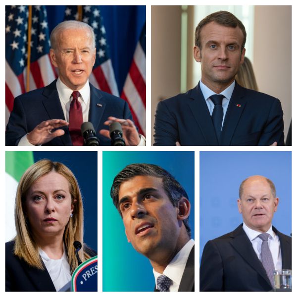 מנהיגי העולם בהצהרת תמיכה חד משמעית בישראל