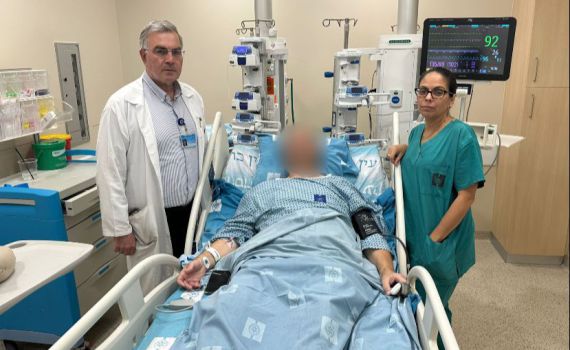 אדם אושפז במצב קריטי בעקבות ישיבה בממ"ד