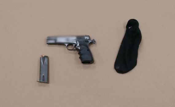 המאבק בפשיעה הערבית: נעצרו עם אקדח טעון