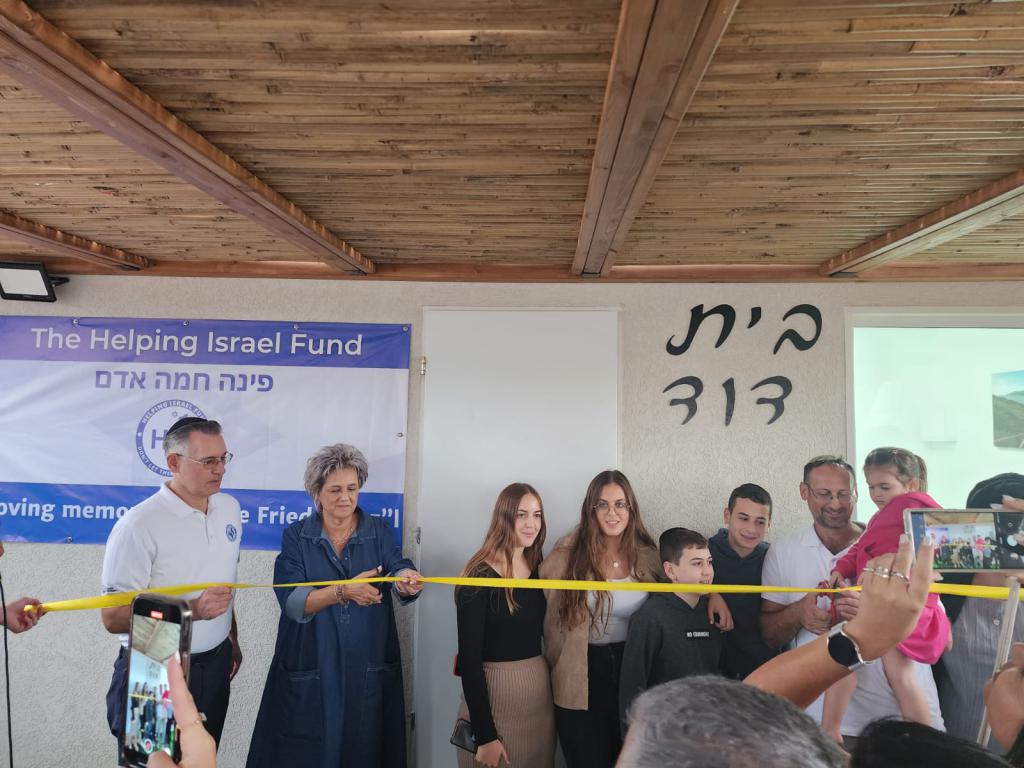 לזכר הלוחם: נחנכה פינה חמה לחיילים ביישוב אדם בבנימין