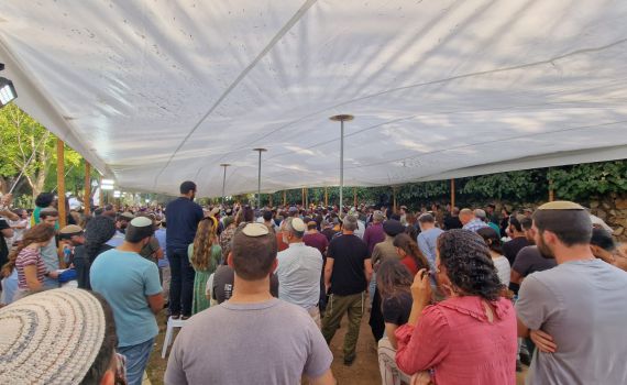 מאות משתתפים בהלווייתו של סגן שילה ראוכברגר