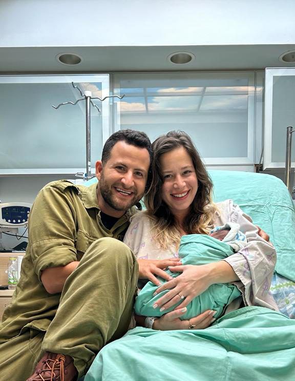 על מדים אל חדר הלידה: גיא הוכמן בבשורה משמחת