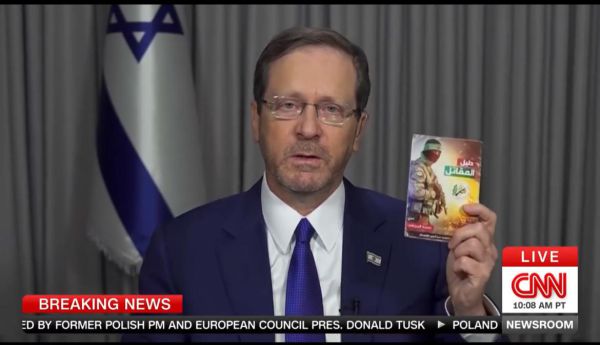 הרצוג חשף ב-CNN מסמך ובו תוכנית חטיפת השבויים