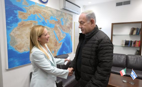 ראש הממשלה נתניהו נפגש עם ראש ממשלת איטליה