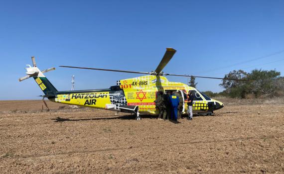 גבר נפצע באורח קשה בתקרית אלימה בים המלח