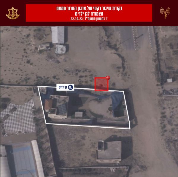 הוכחות צה"ל: חמאס יורה רקטות מאתרים אזרחיים