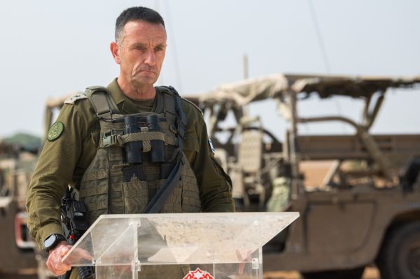 הרמטכ"ל: "יעדי המלחמה מחייבים כניסה קרקעית"