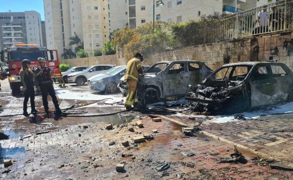 הירי לדרום: פגיעה ישירה באשקלון, 7 פגיעות בשדרות