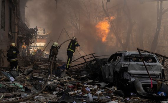 "פשע רוסי אכזרי": 48 הרוגים מרקטות בחרקוב