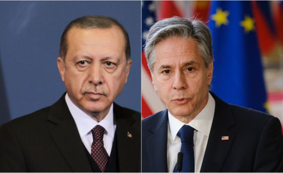 ארדואן התחמק, בלינקן נפגש עם שר החוץ הטורקי