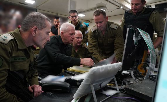 גלנט: כבשנו את מערב עזה, עוברים שלב בתמרון